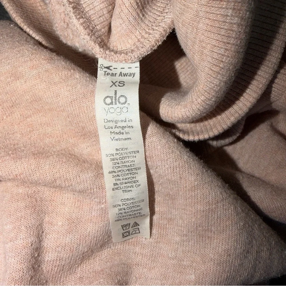 ALO Clarity Long Sleeve turtleneck Top Size XS 41462
